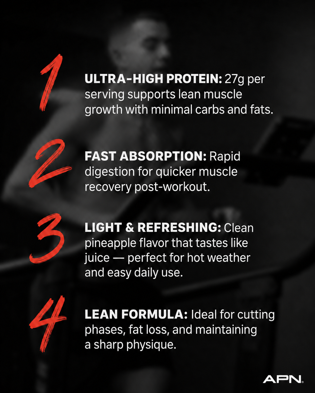 Clear Protein Isolate Pineapple