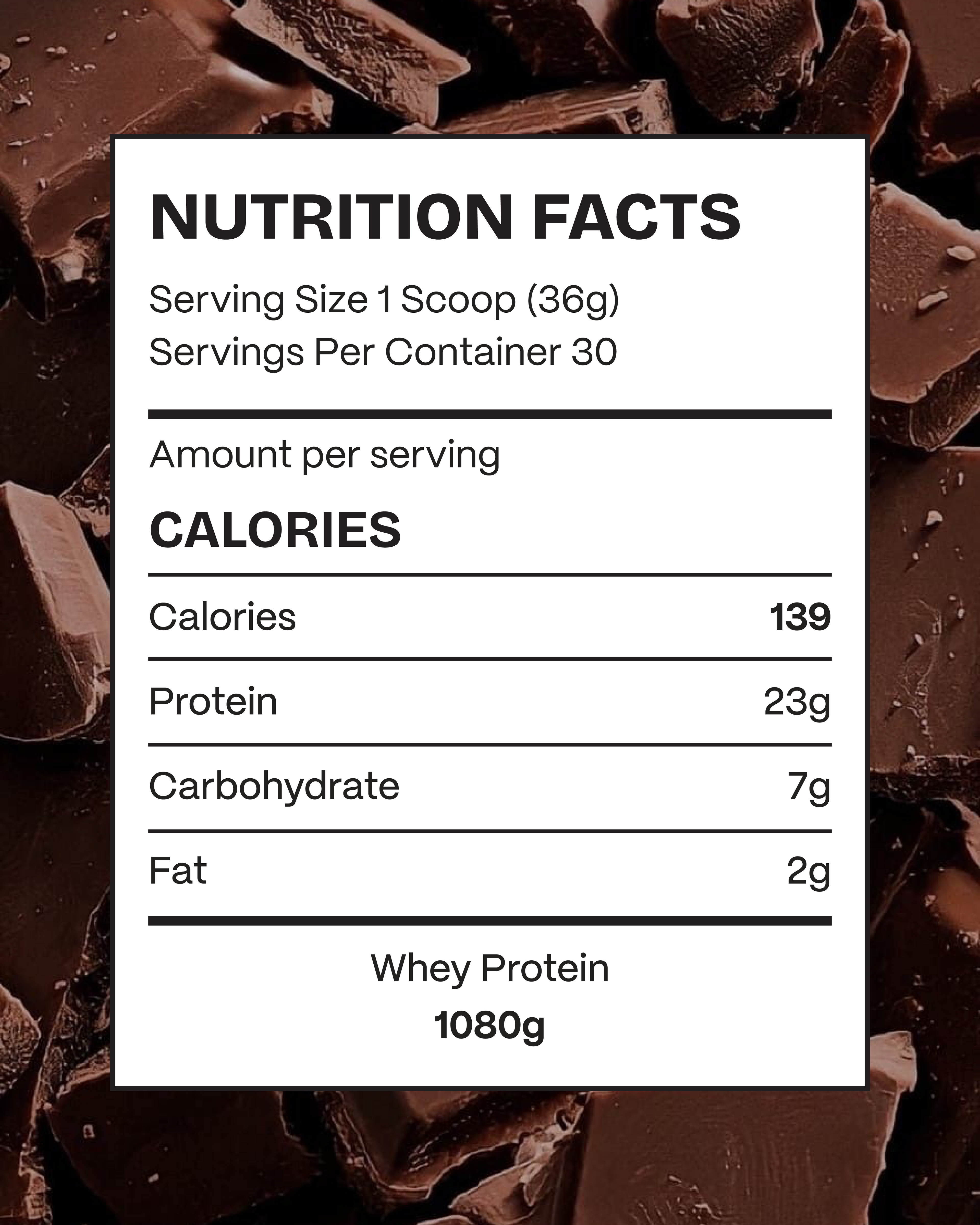 Whey Protein Chocolate